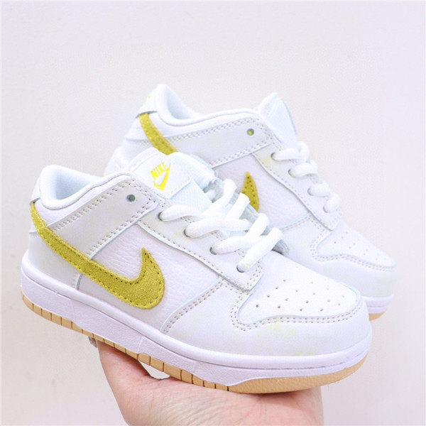 Youth Running Weapon SB Dunk White Shoes 009